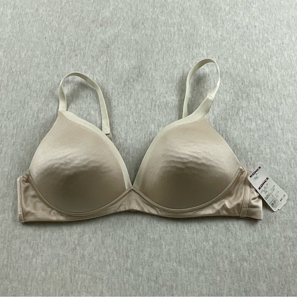 Warner’s Women’s Wire Free Bra size: 36 B color: Cream Adjustable Straps